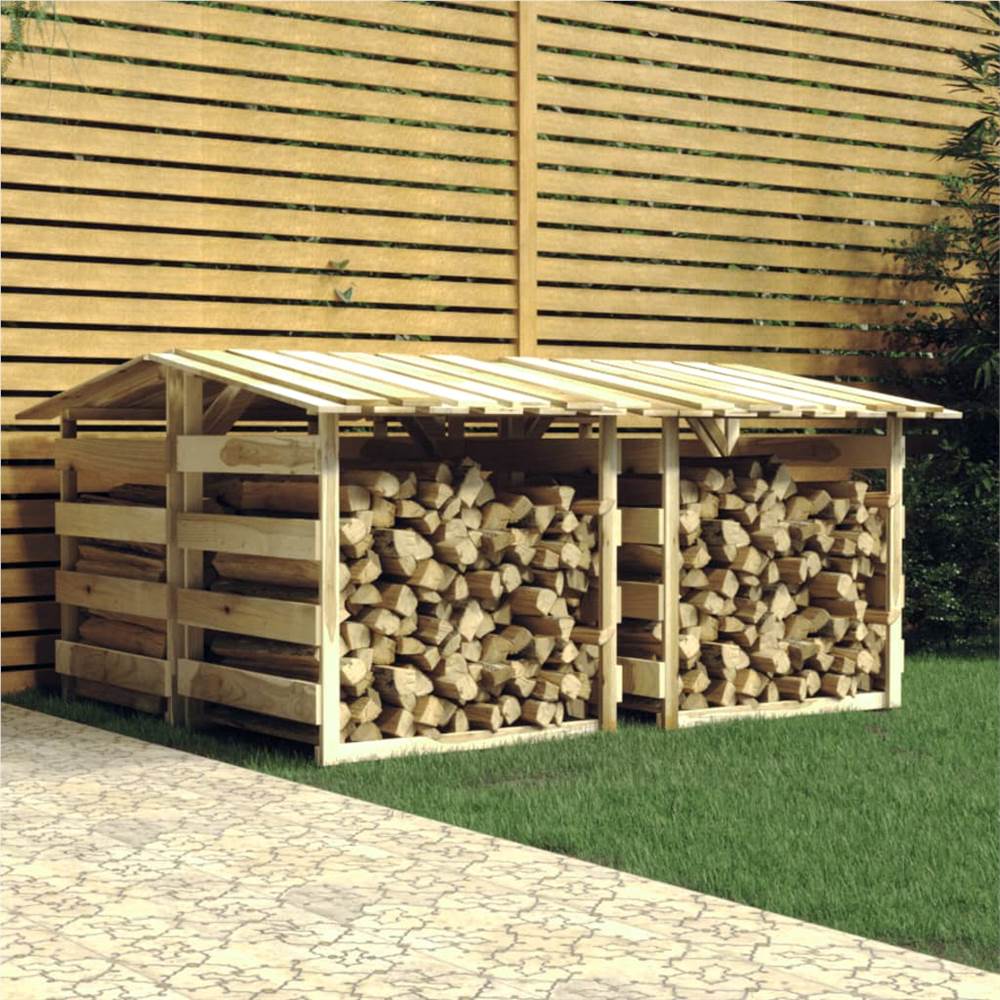 

Pergolas with Roofs 4 pcs 100x90x100 cm Impregnated Pinewood