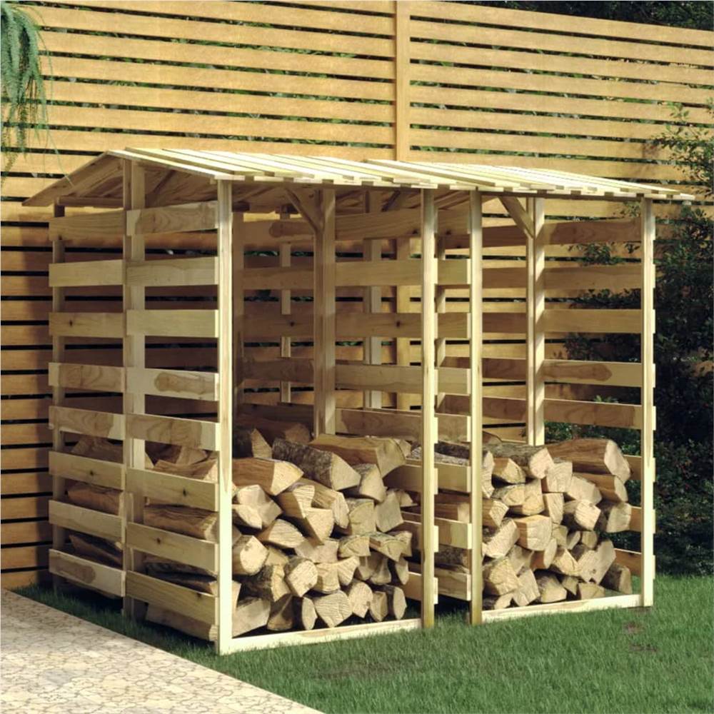 

Pergolas with Roofs 4 pcs 100x90x200 cm Impregnated Pinewood