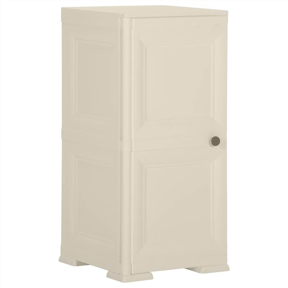 

Plastic Cabinet 40x43x85.5 cm Wood Design Cream