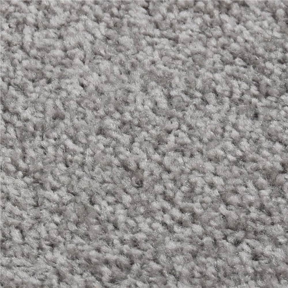 Rug Short Pile 140x200 cm Grey