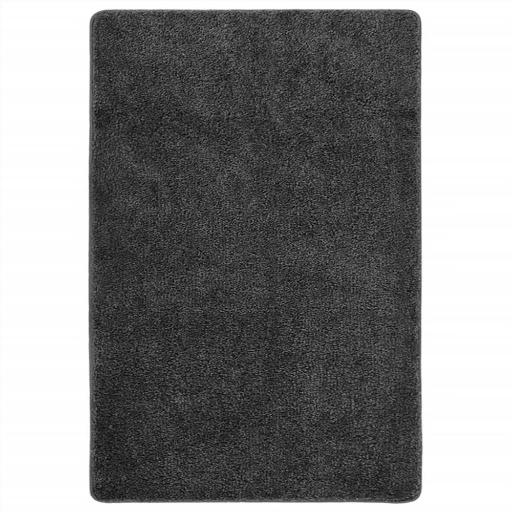 

Shaggy Rug Dark Grey 140x200 cm Anti Slip