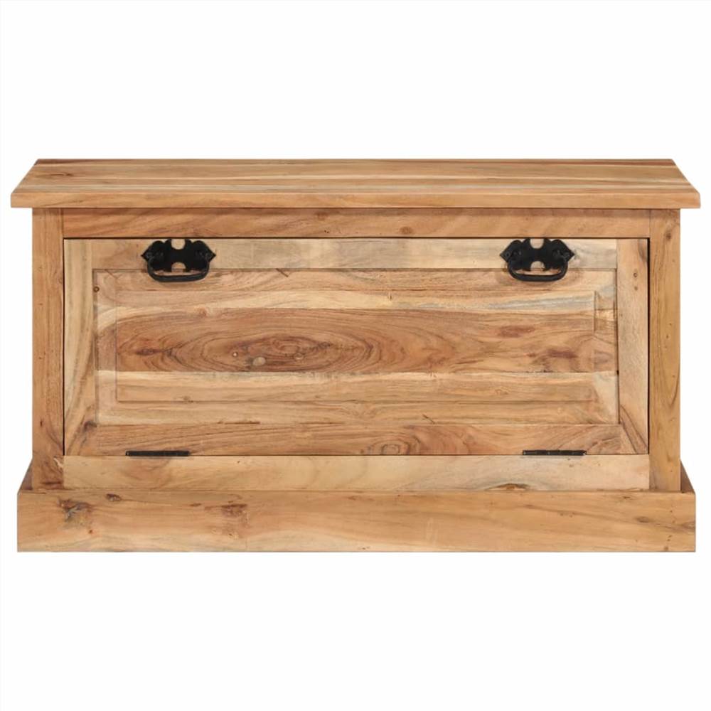 Shoe Storage Bench 85x40x45 cm Solid Acacia Wood
