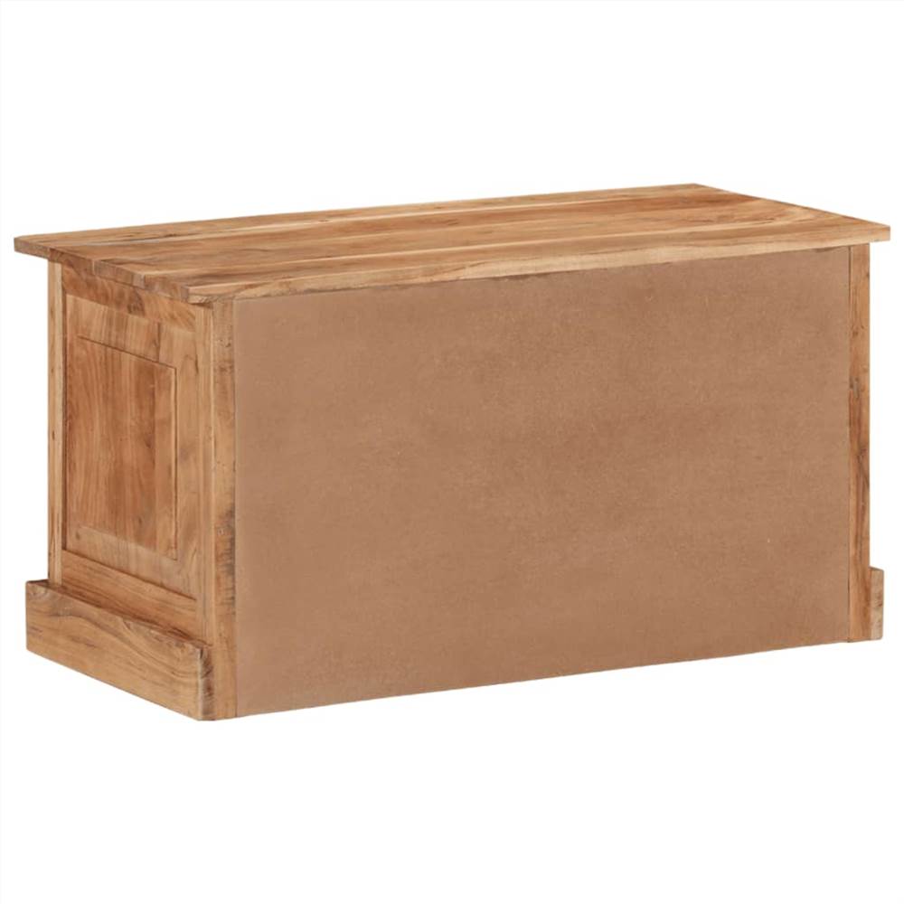 Shoe Storage Bench 85x40x45 cm Solid Acacia Wood