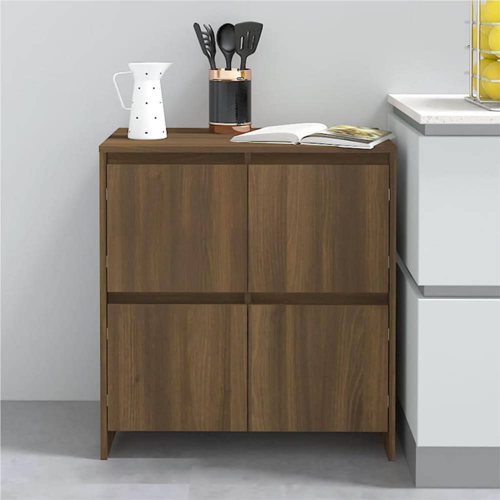 

Sideboard Brown Oak 70x41x75 cm Chipboard