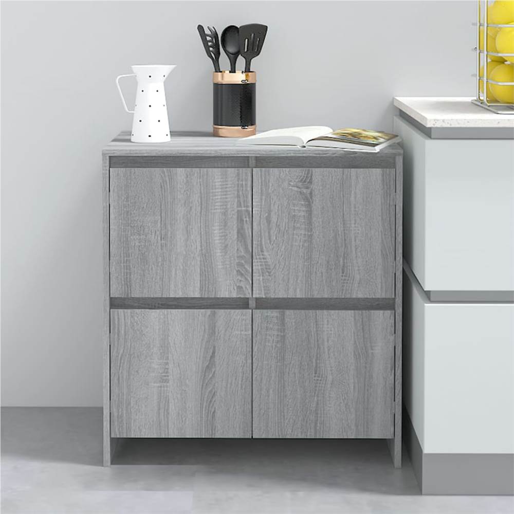 

Sideboard Grey Sonoma 70x41x75 cm Chipboard