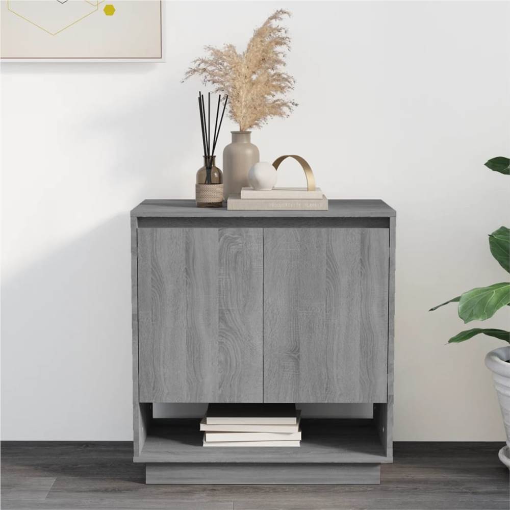 

Sideboard Grey Sonoma 70x41x75 cm Chipboard