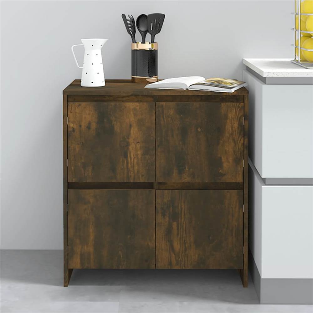 

Sideboard Smoked Oak 70x41x75 cm Chipboard