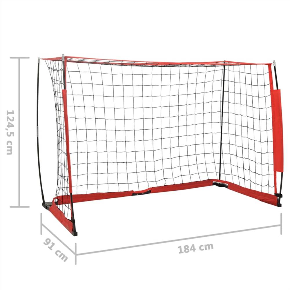 Soccer Goal 184x91x124.5 cm Steel