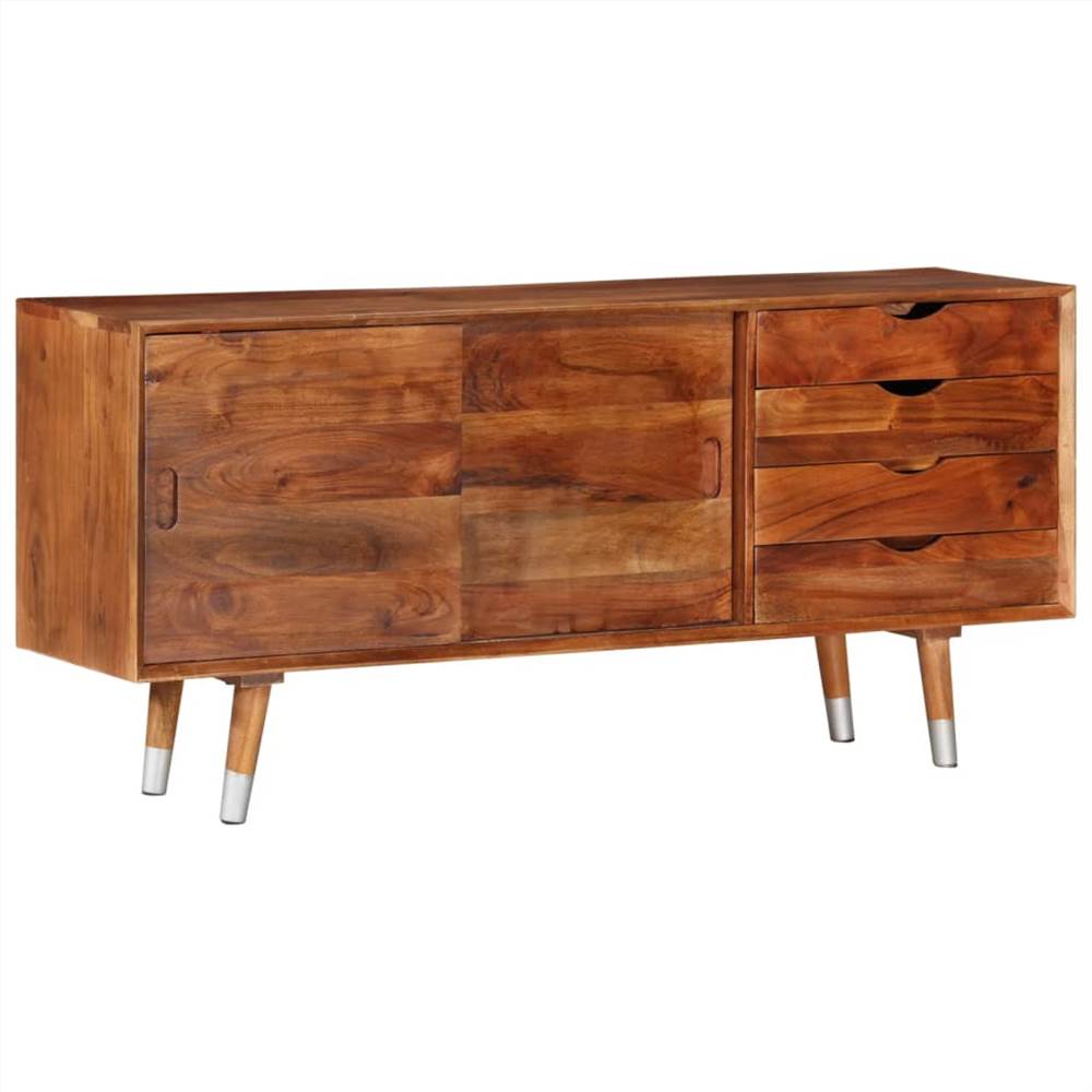 

TV Cabinet 118x30x55 cm Solid Acacia Wood