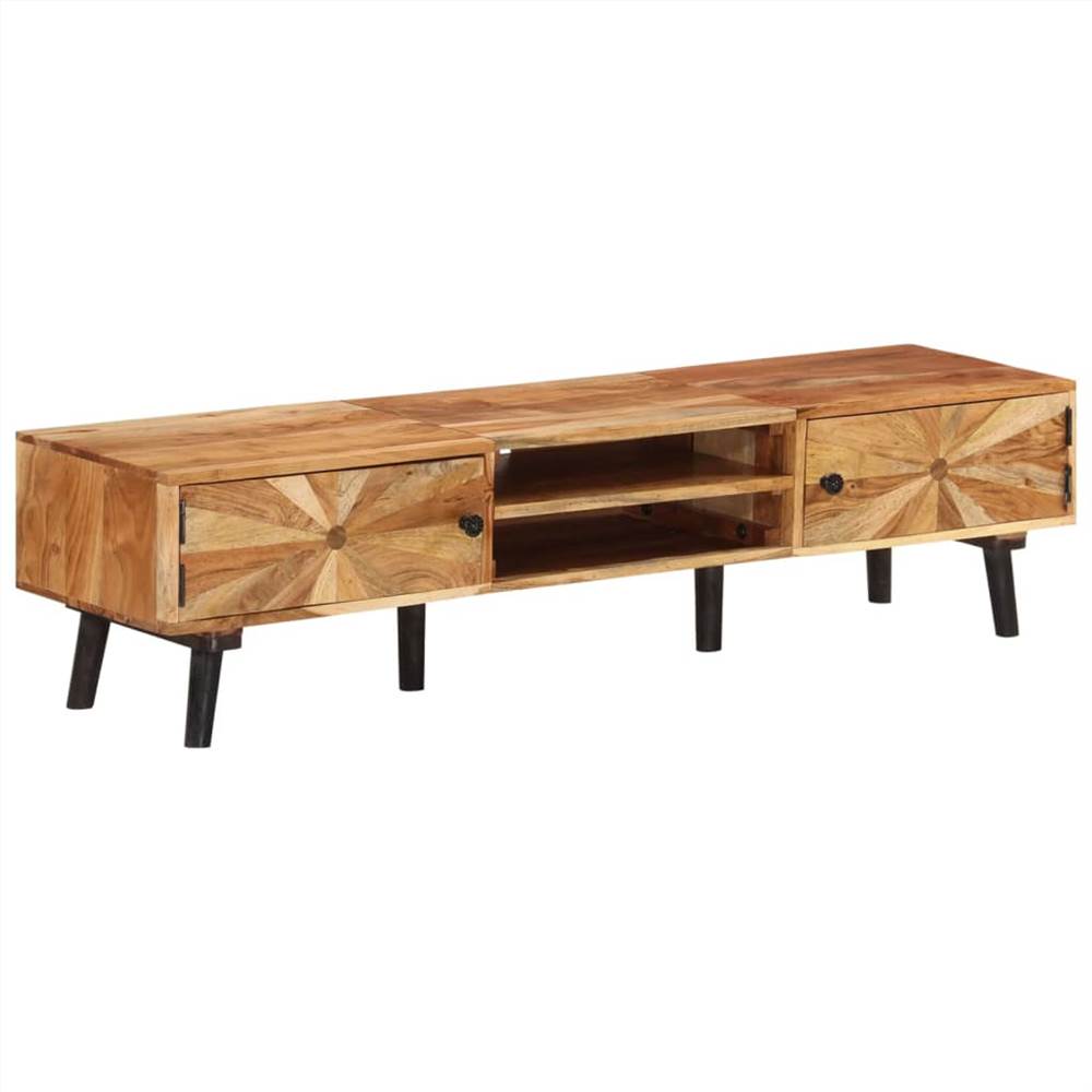 

TV Cabinet 145x35x35 cm Solid Acacia Wood