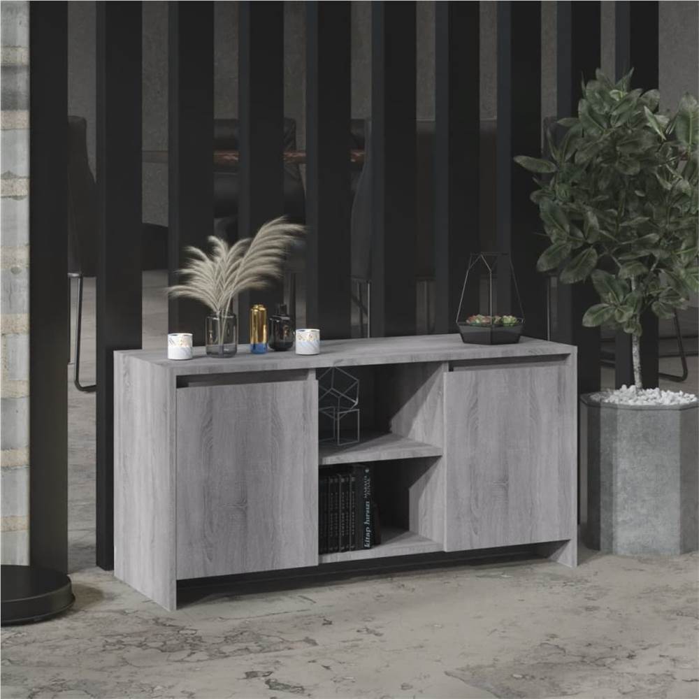 

TV Cabinet Grey Sonoma 102x37.5x52.5 cm Chipboard