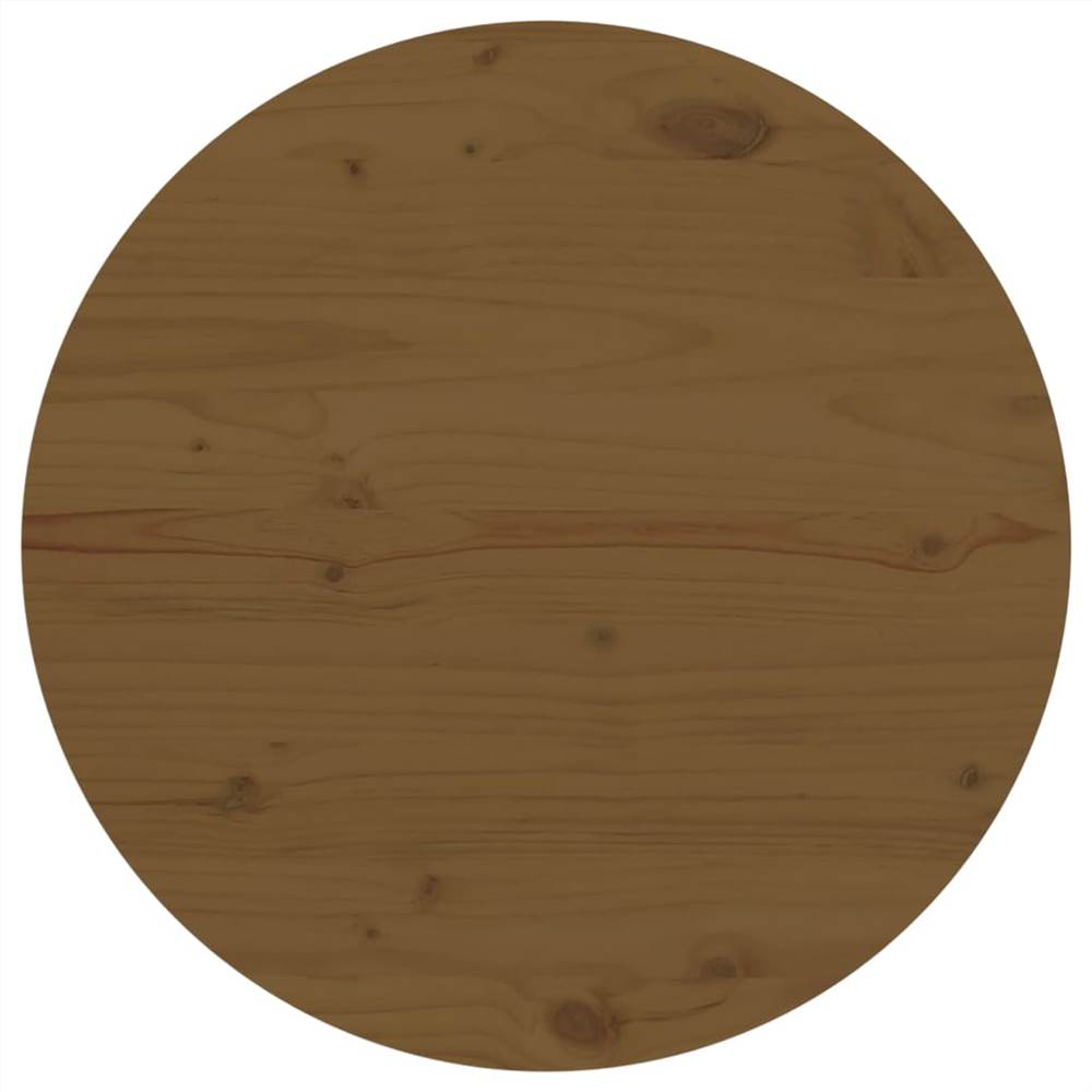

Table Top Brown Ø60x2.5 cm Solid Wood Pine