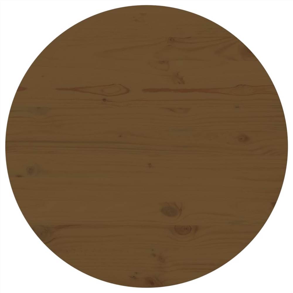 

Table Top Brown Ø80x2.5 cm Solid Wood Pine