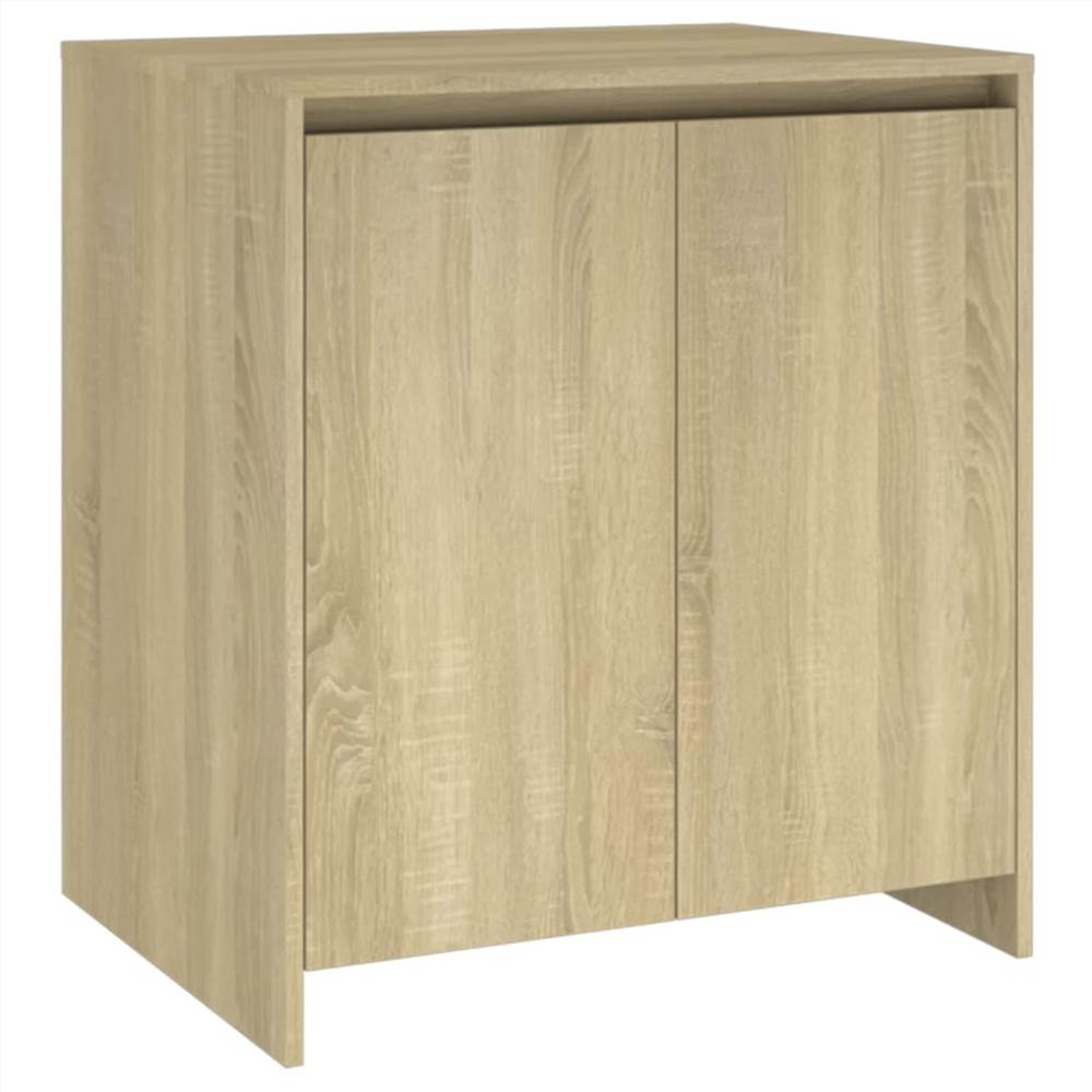 3 Piece Sideboard Sonoma Oak Engineered Wood