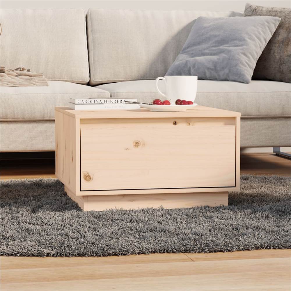 

Coffee Table 55x56x32 cm Solid Wood Pine