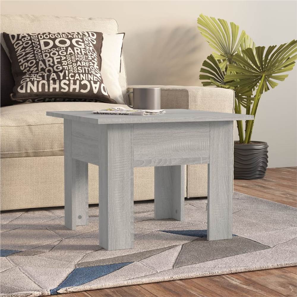 

Coffee Table Grey Sonoma 55x55x42 cm Chipboard