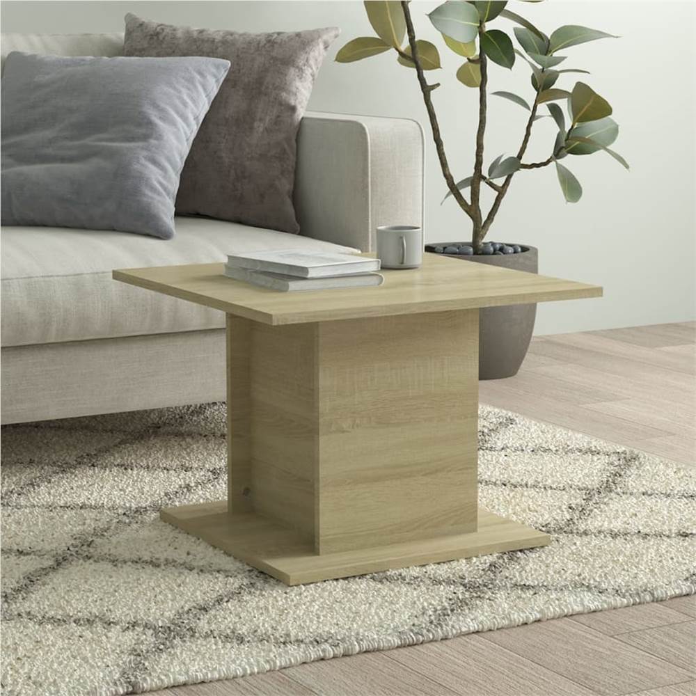 

Coffee Table Sonoma Oak 55.5x55.5x40 cm Chipboard