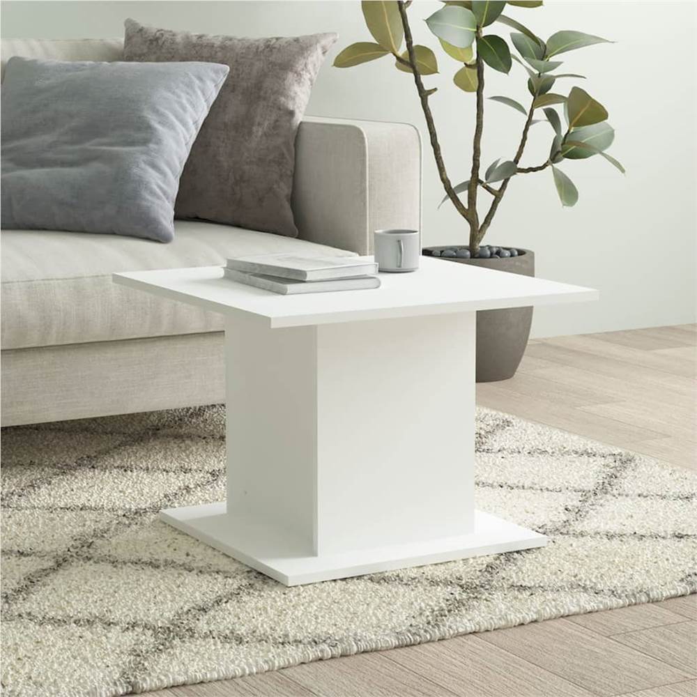 

Coffee Table White 55.5x55.5x40 cm Chipboard