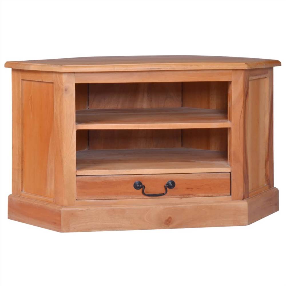 

Corner TV Cabinet 80x40x49 cm Solid Wood Mahogany