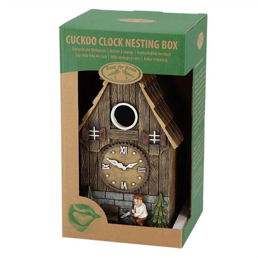 Esschert Design Tit Birdhouse Cuckoo Clock