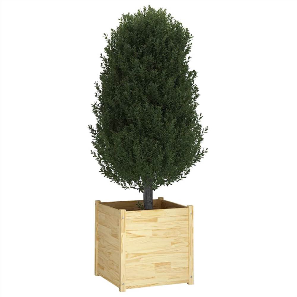 Garden Planter 60x60x60 cm Solid Pinewood