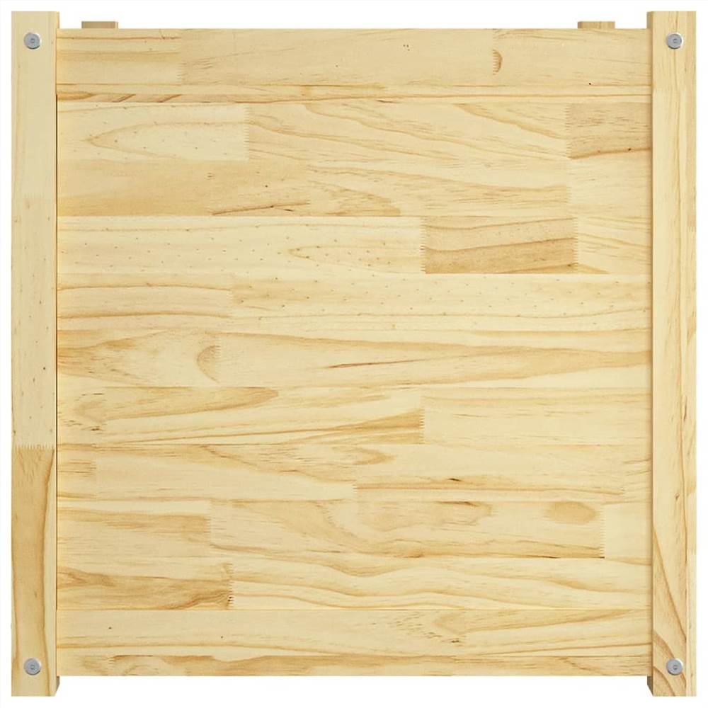 Garden Planter 60x60x60 cm Solid Pinewood