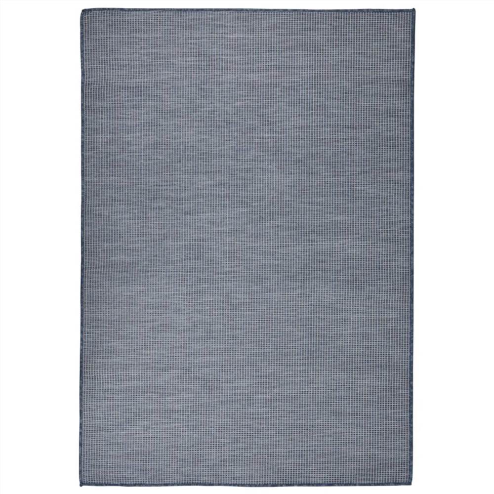 

Outdoor Flatweave Rug 160x230 cm Blue