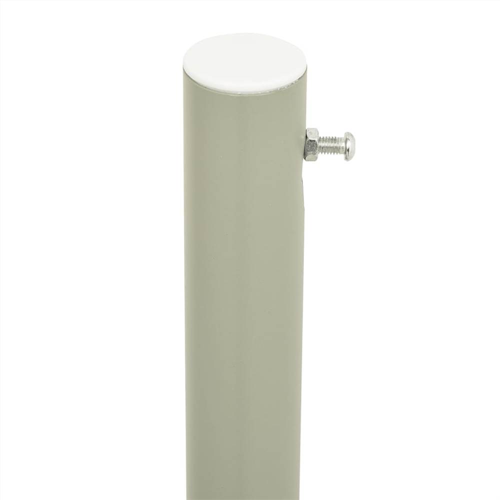 Patio Retractable Side Awning 140x300 cm Grey