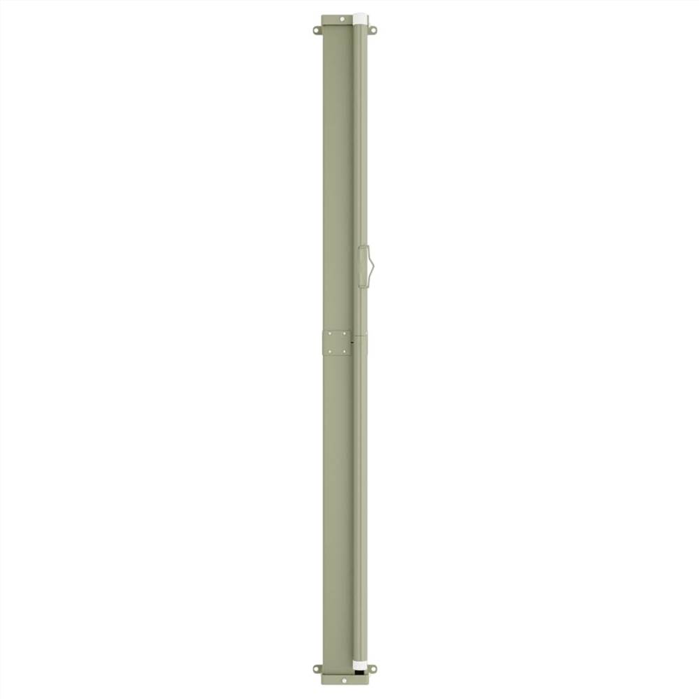 Patio Retractable Side Awning 140x300 cm Grey