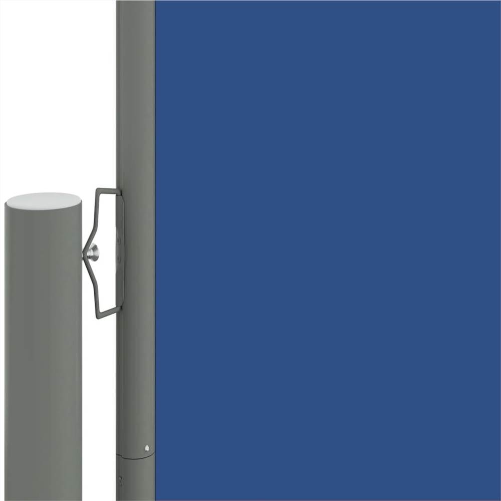 Retractable Side Awning Blue 200x1200 cm