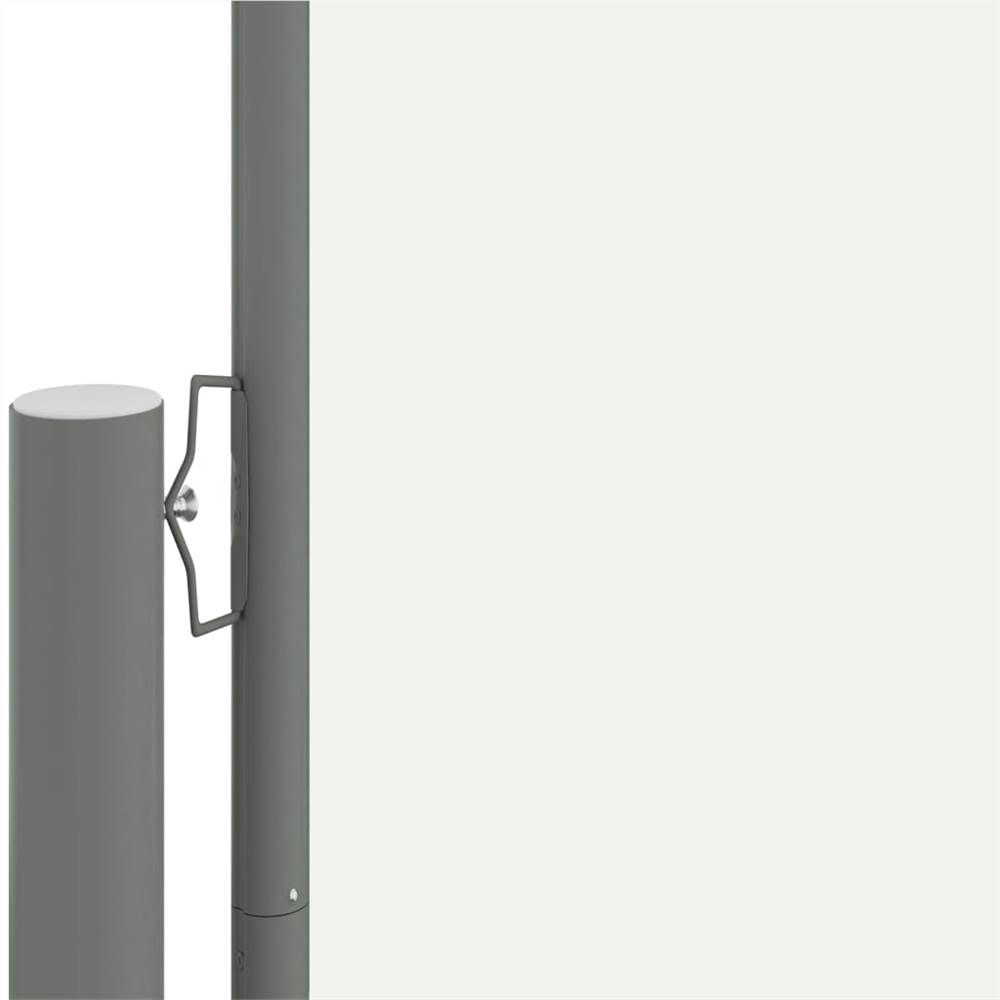 Retractable Side Awning Cream 220x1200 cm