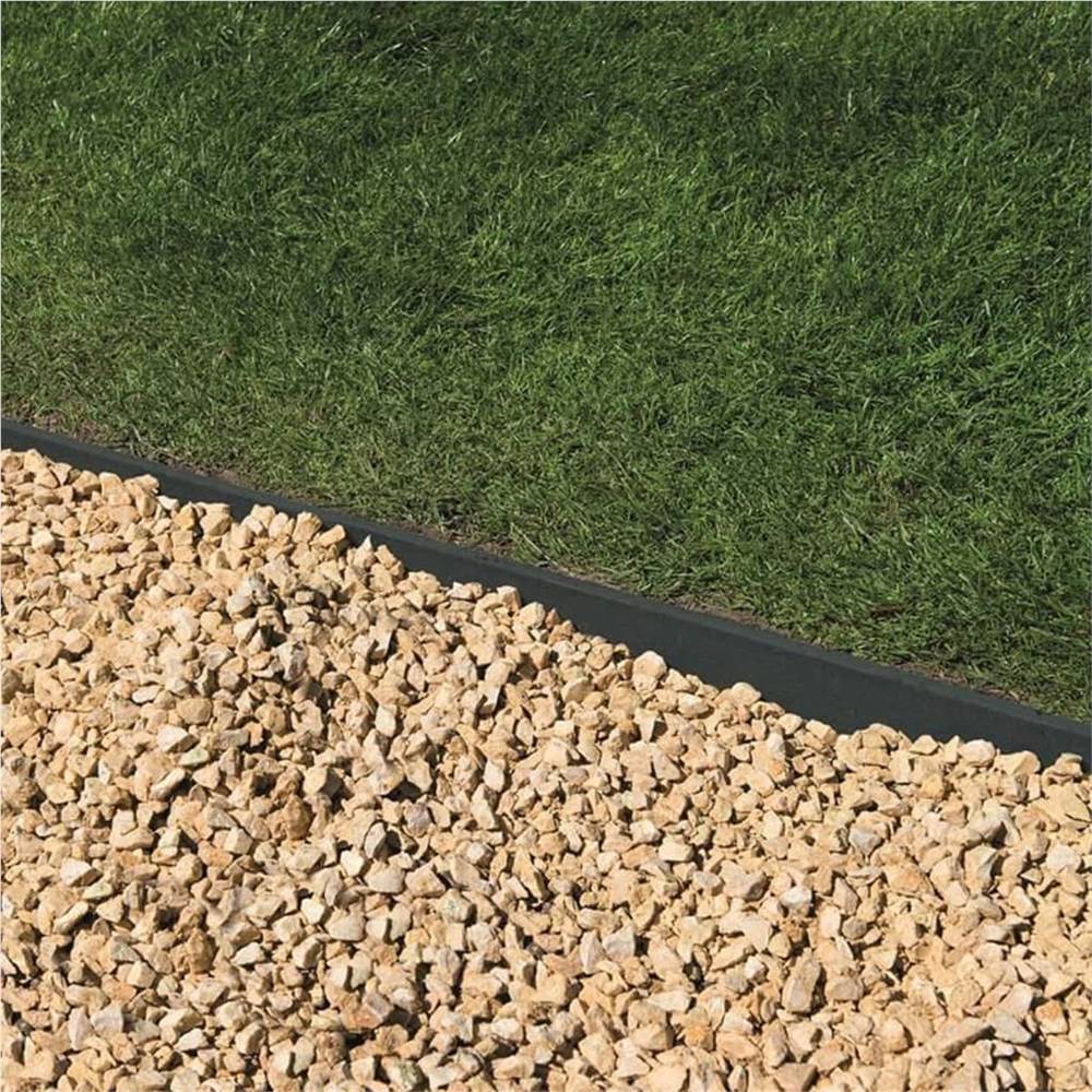 Ubbink Garden Border Edging 19cmx15m 7mm Black