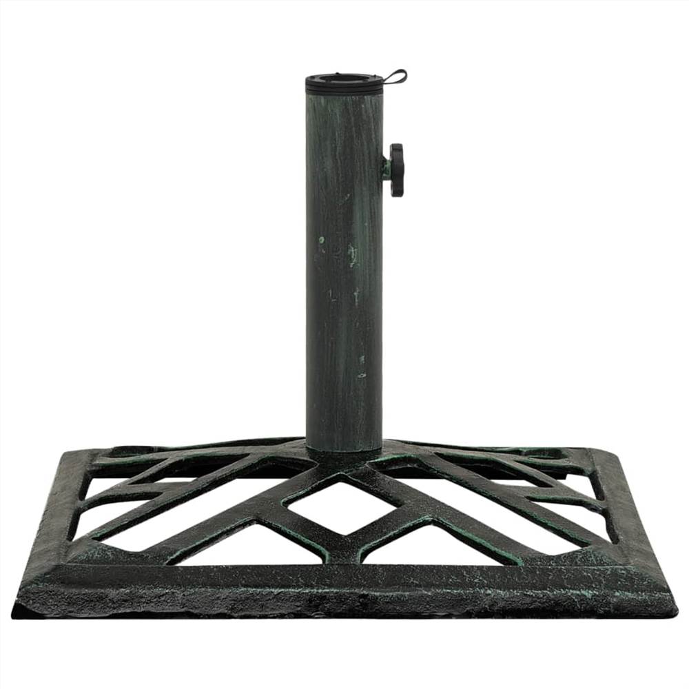 

Umbrella Base Green 44x44x31 cm Cast Iron