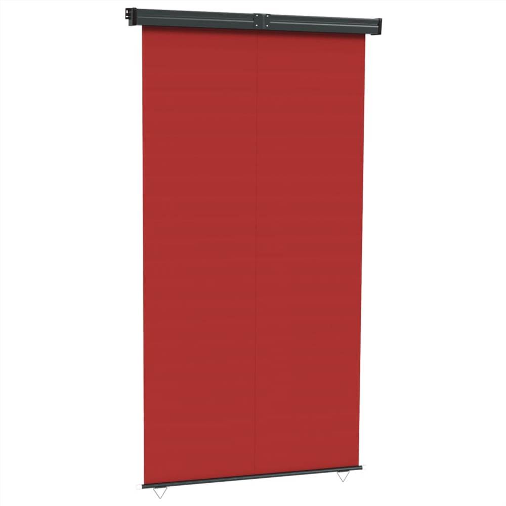 Balcony Side Awning 170x250 cm Red