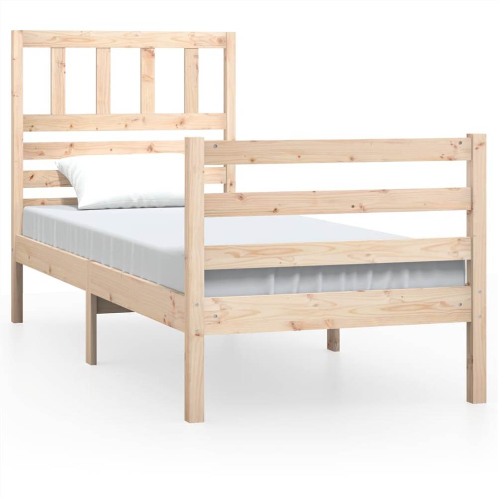 

Bed Frame Solid Wood 100x200 cm
