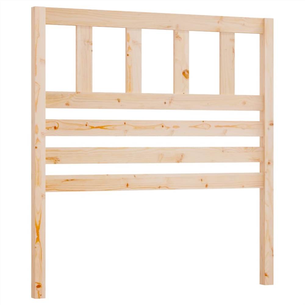 

Bed Headboard 106x4x100 cm Solid Wood Pine