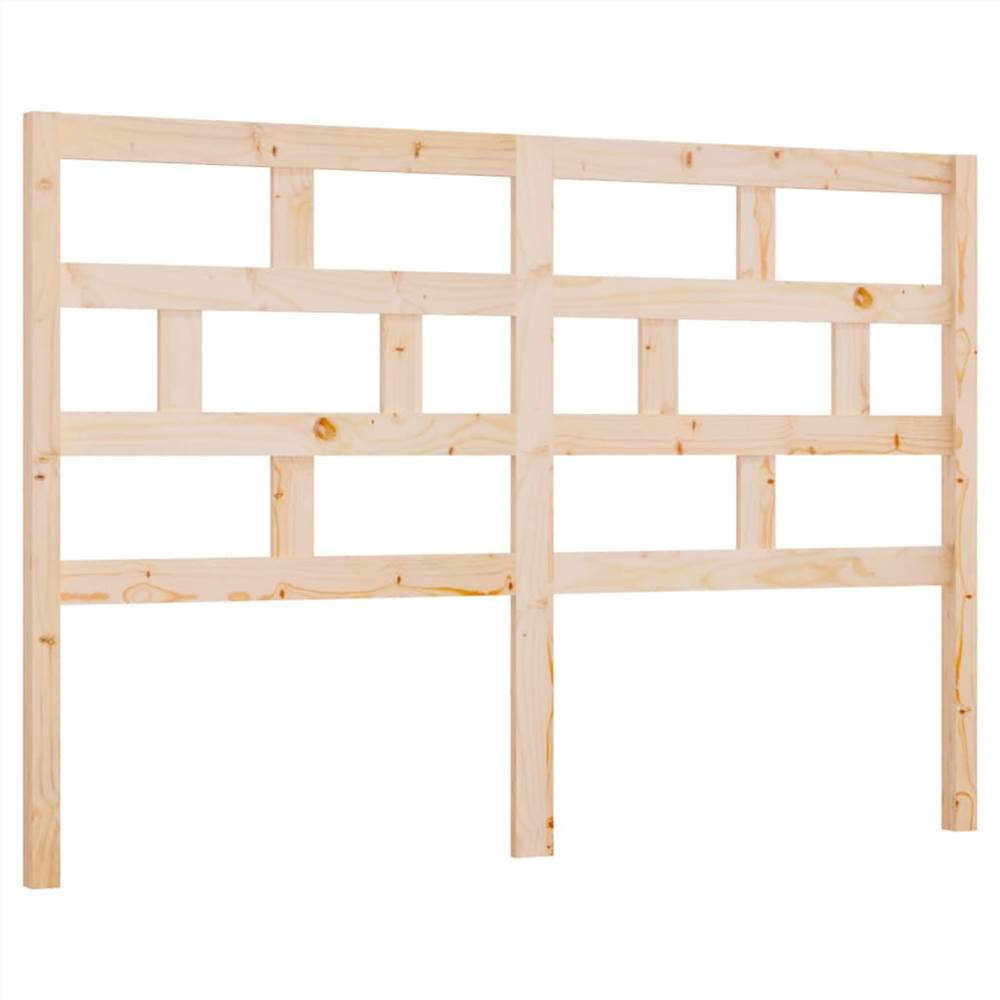 

Bed Headboard 156x4x100 cm Solid Wood Pine