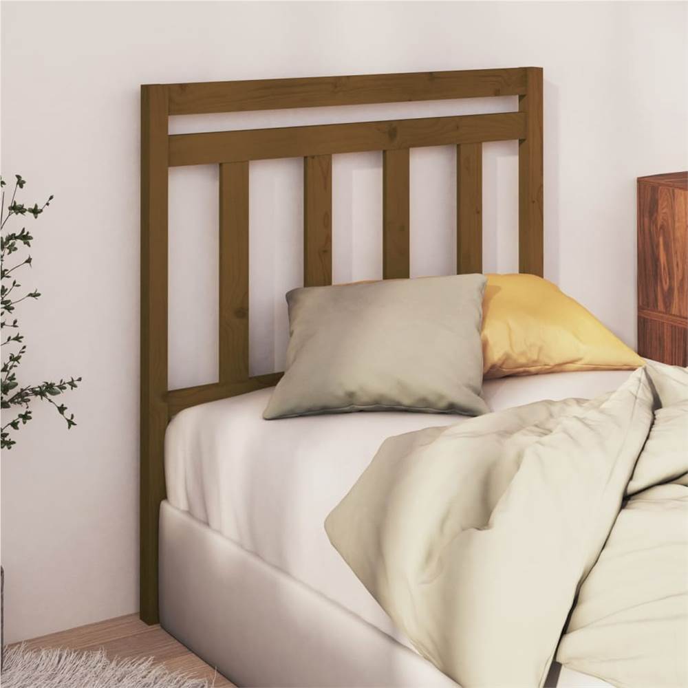 

Bed Headboard Honey Brown 96x4x100 cm Solid Wood Pine