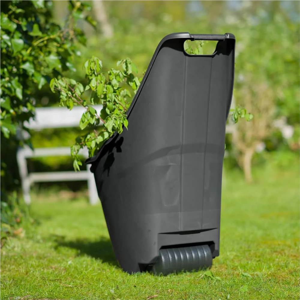 Nature Garden Waste Trolley 65 L Grey