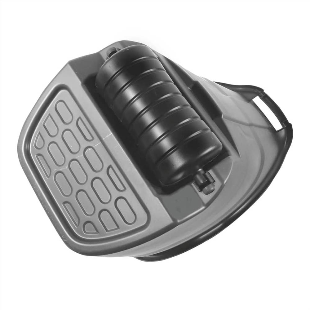 Nature Garden Waste Trolley 65 L Grey
