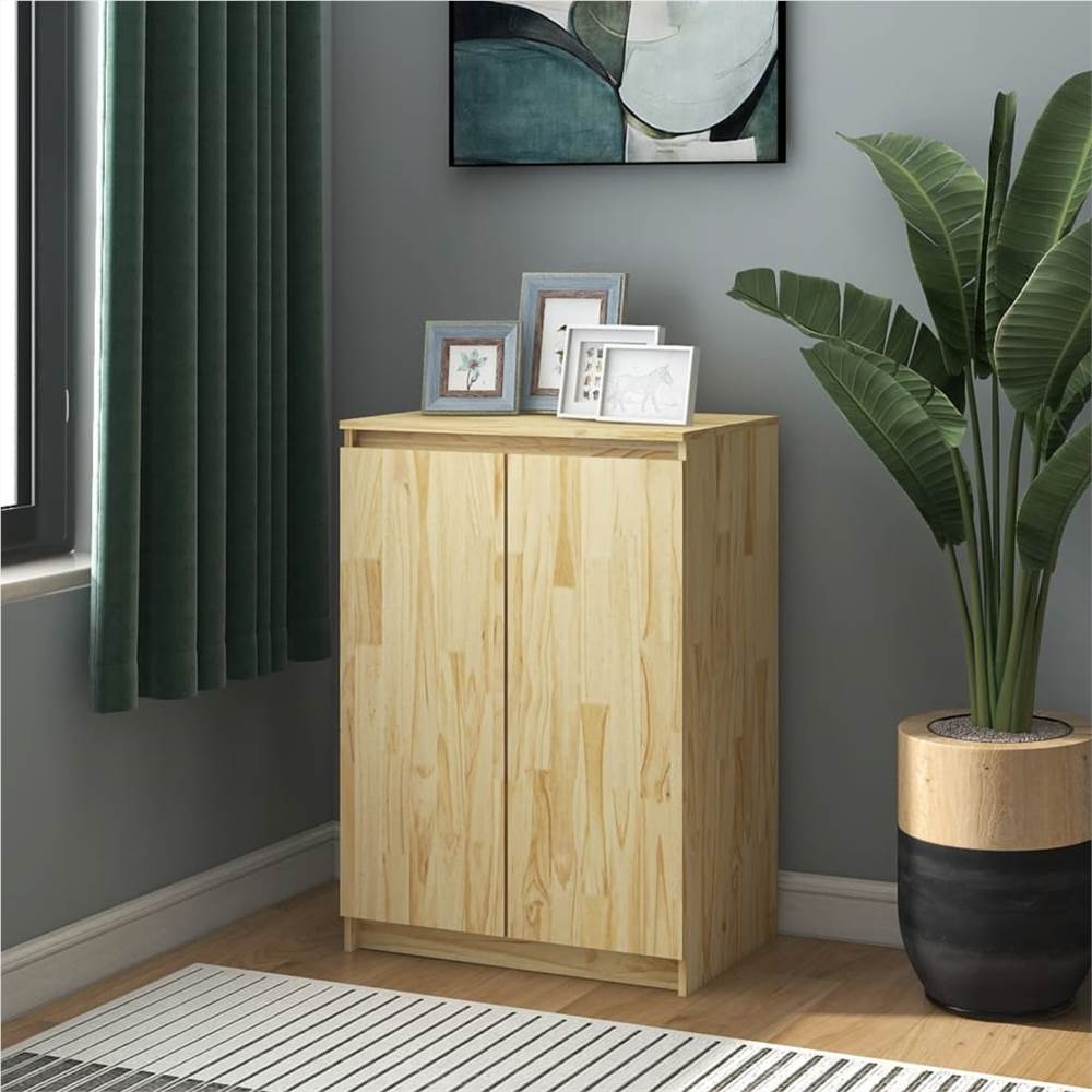 

Sideboard 60x36x84 cm Solid Pinewood