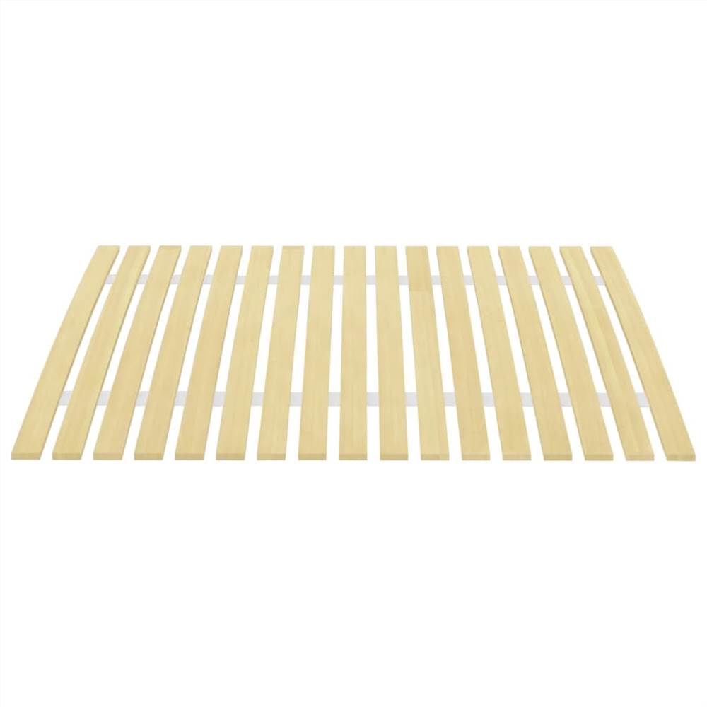 Slatted Bed Base with 17 Slats 90x200 cm