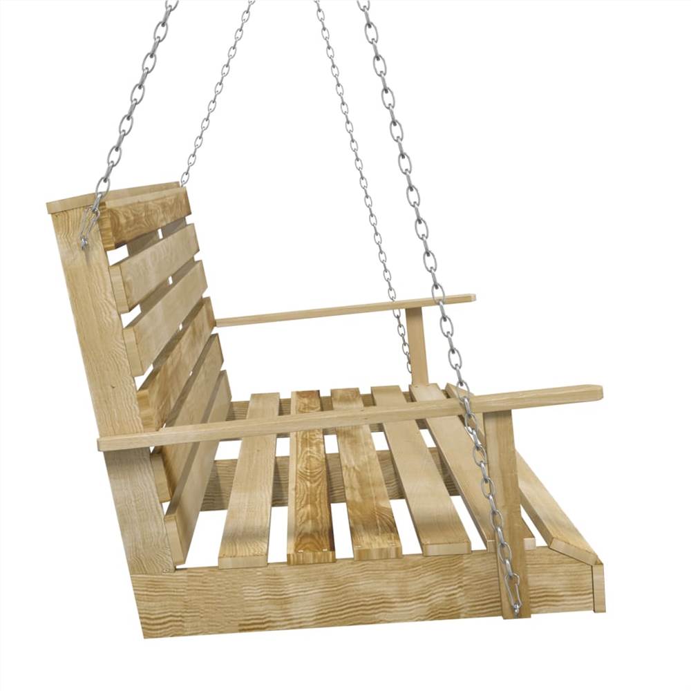 Swing Bench 110 cm Impregnated Pinewood