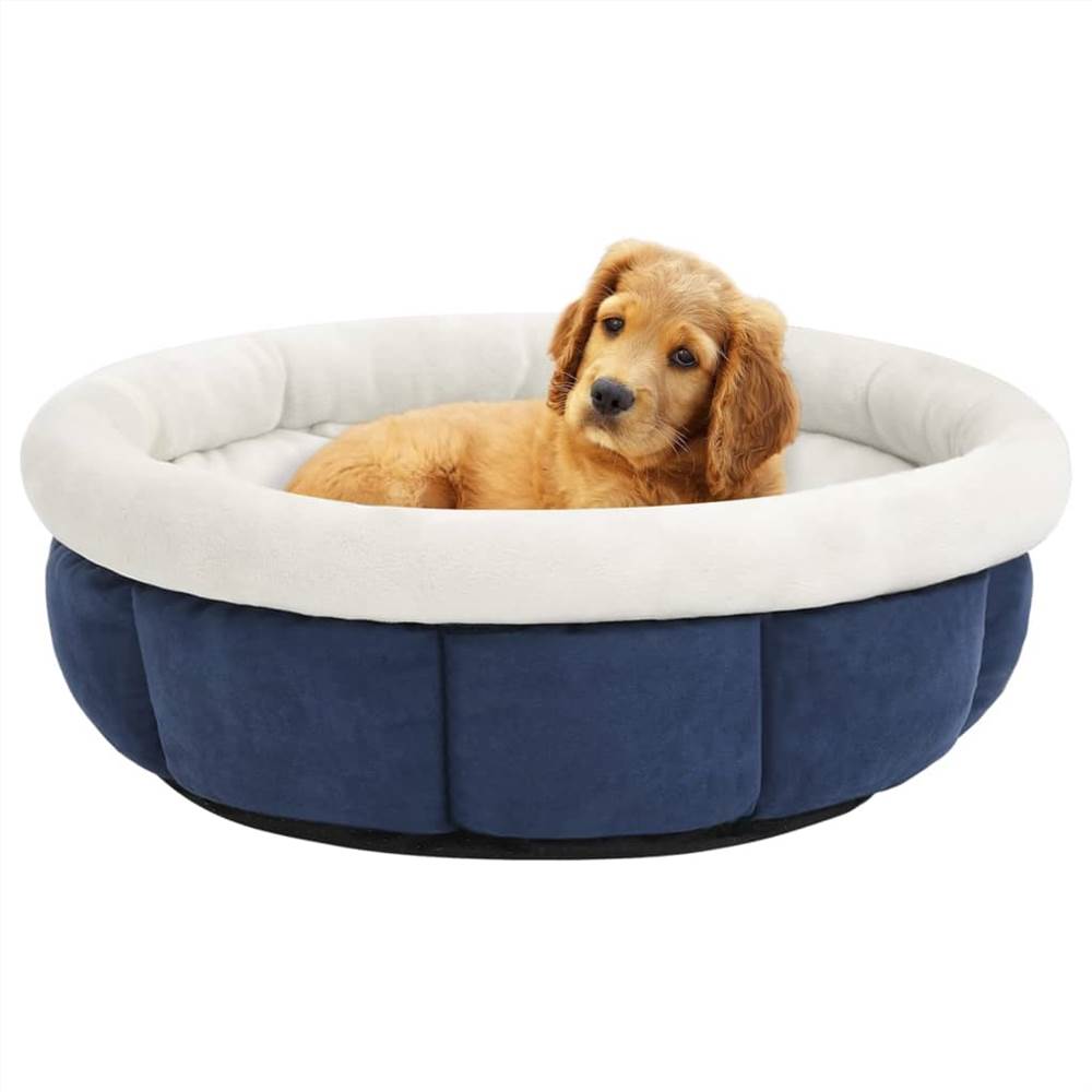 Dog Bed 59x59x24 cm Blue