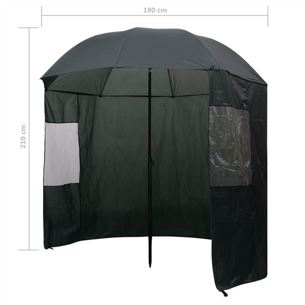 Fishing Umbrella Green 240x210 cm