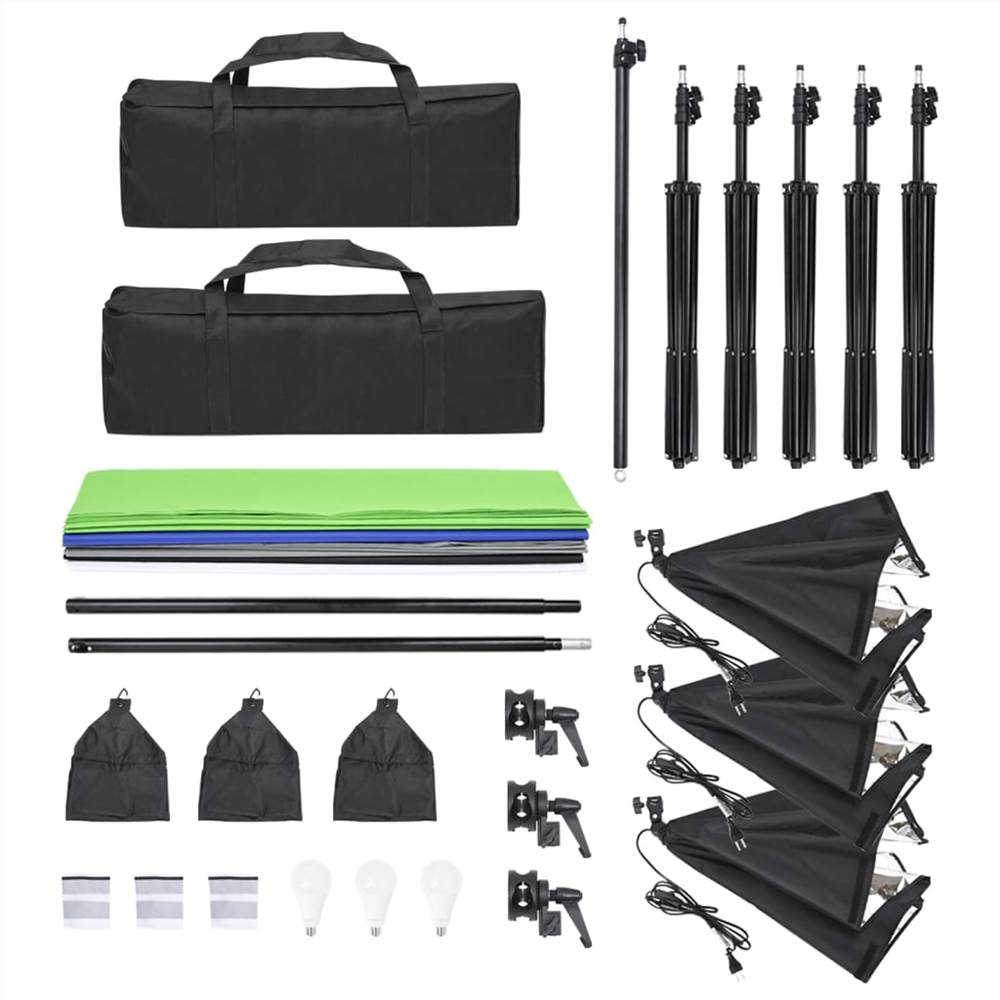 Photo Studio Lighting Kit with Shooting Table