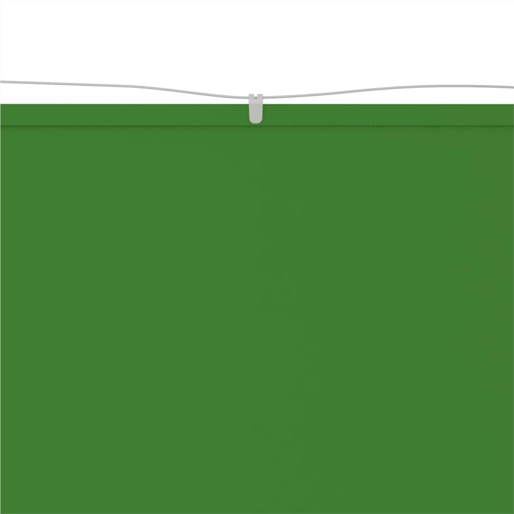 Vertical Awning Light Green 100x600 cm Oxford Fabric