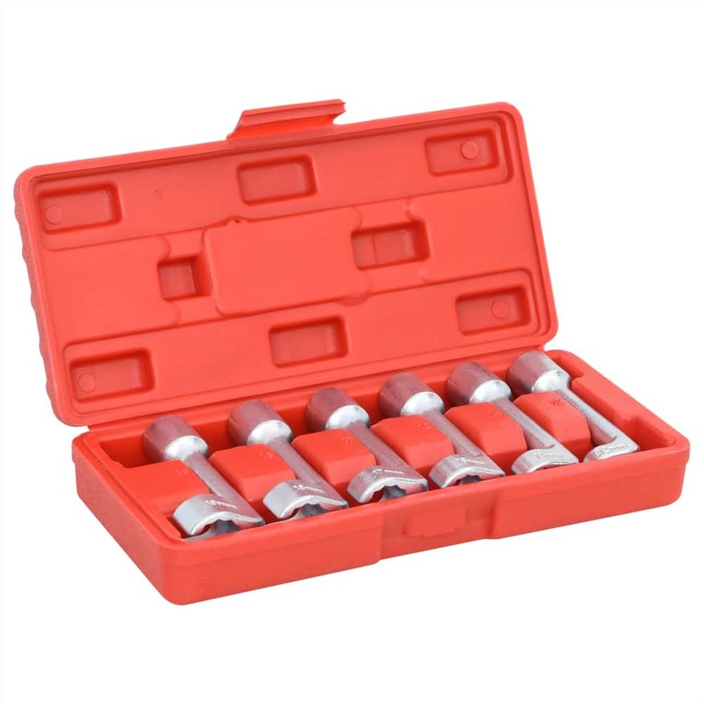 6 Piece L-type Open-ended Ring Wrench Socket Set
