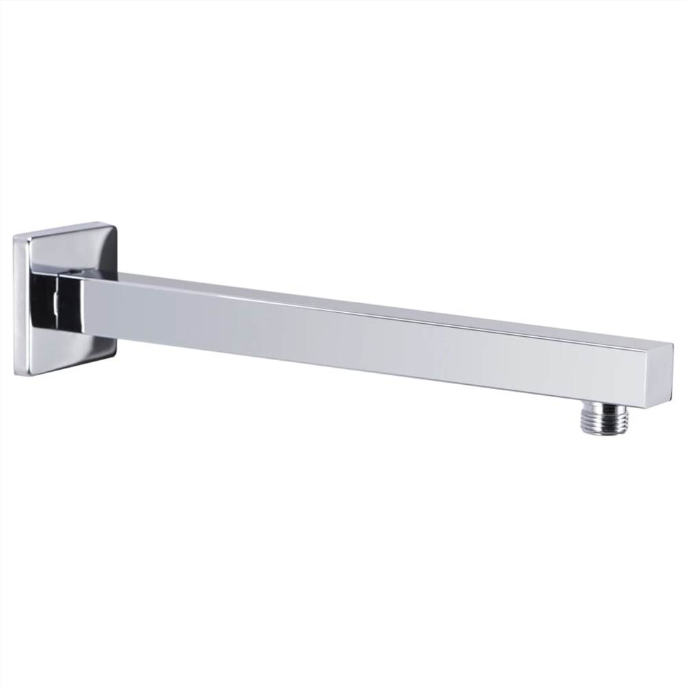

Shower Support Arm Square Stainless Steel 201 Silver 30 cm