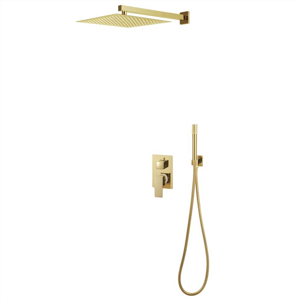 

Shower System Stainless Steel 201 Gold